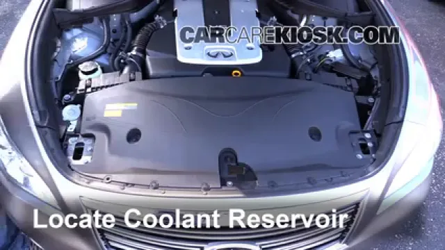 2011 Infiniti M37 X 3.7L V6 Antigel (Liquide de Refroidissement) Ajouter de Antigel